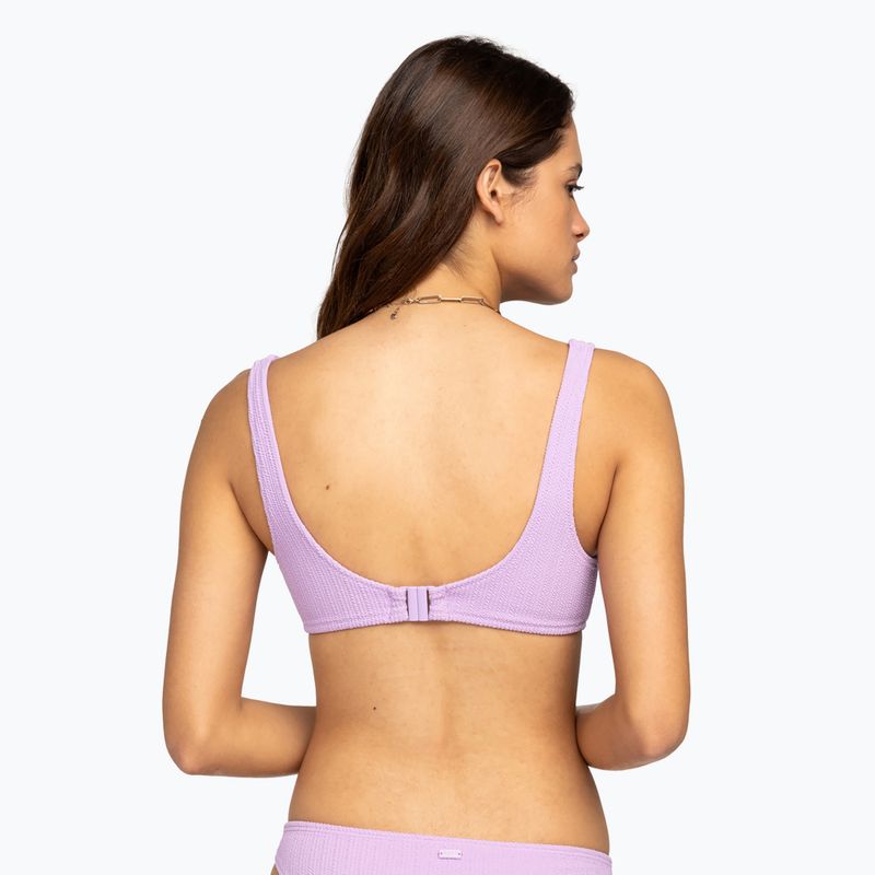 Partea de sus a costumului de baie ROXY Aruba Bralette crocus petal