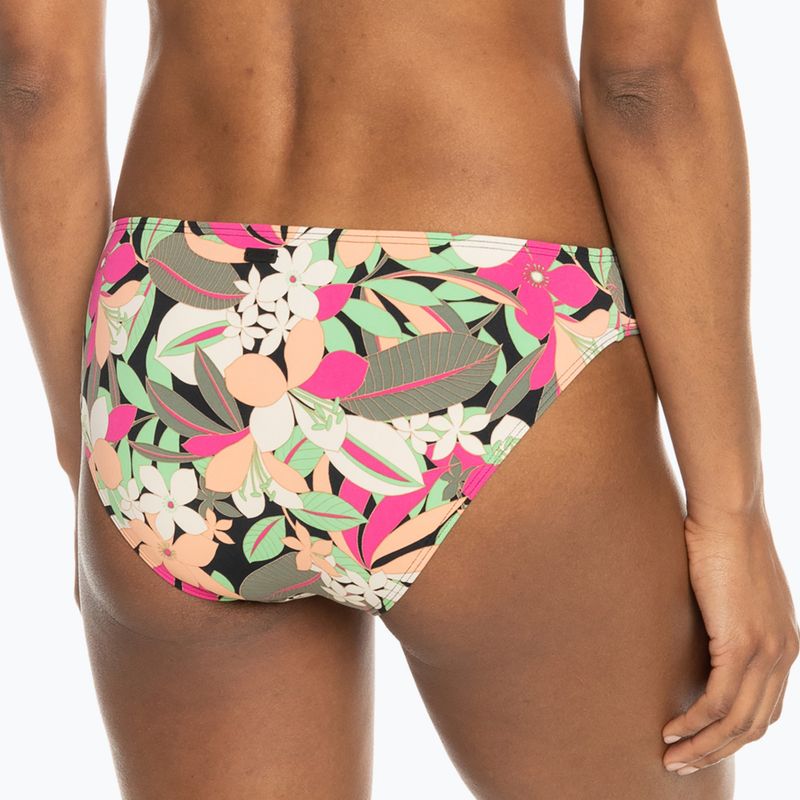 Partea de jos a costumului de baie ROXY Printed Beach Classics Hipster anthracite palm song s