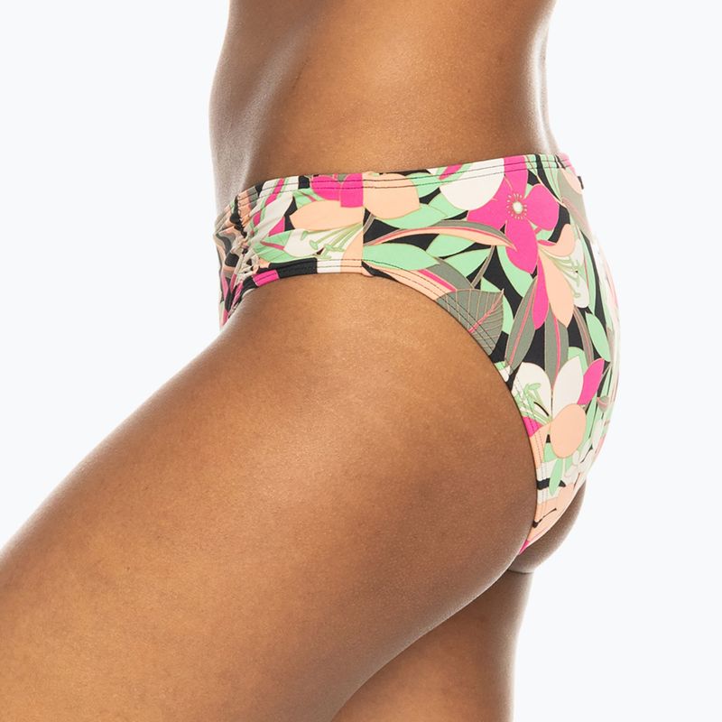 Partea de jos a costumului de baie ROXY Printed Beach Classics Hipster anthracite palm song s