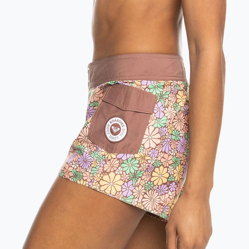 Șort de baie pentru femei  ROXY New Fashion 2" root beer all about sol mini 5