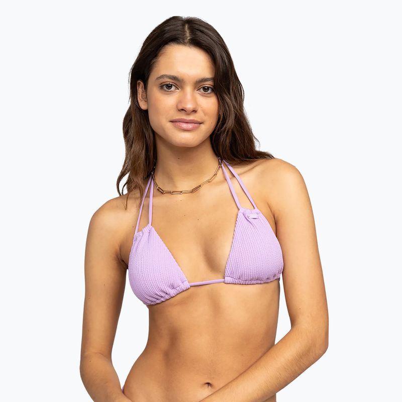 Partea de sus a costumului de baie ROXY Aruba Mini Tiki Tri crocus petal 2