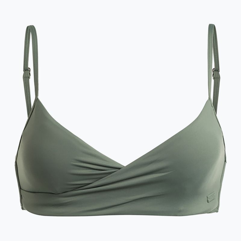 Partea de sus a costumului de baie ROXY Beach Classics Wrap agave green