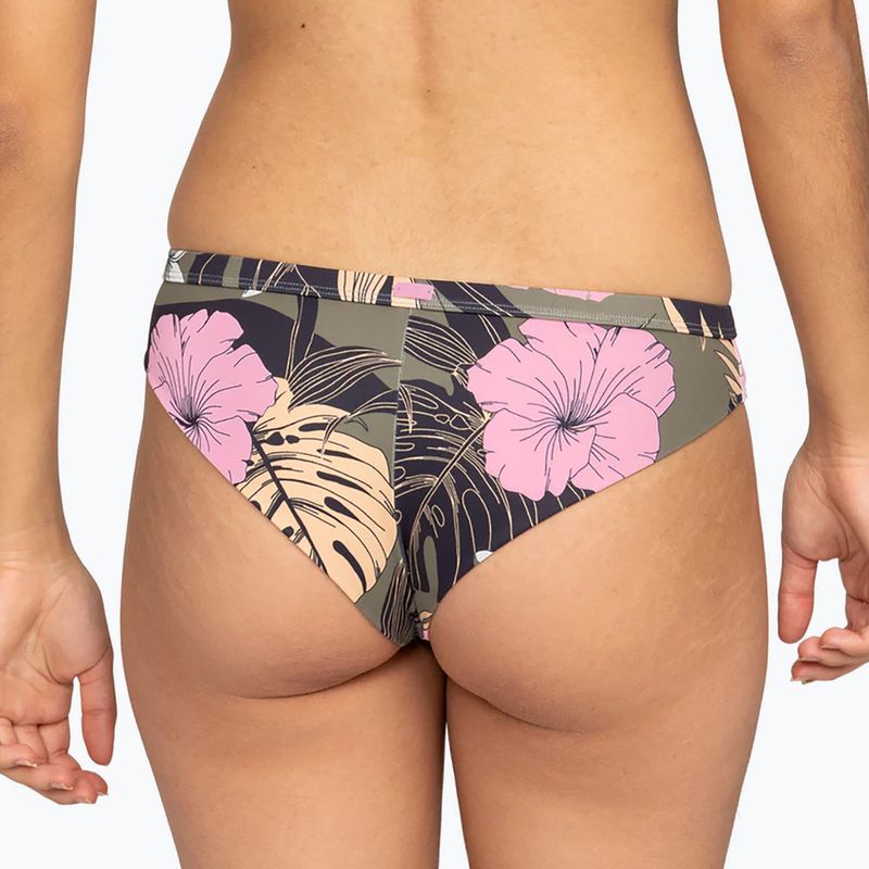 Partea de jos a costumului de baie ROXY Pro The Snap Turn Cheeky anthracite classic pro surf