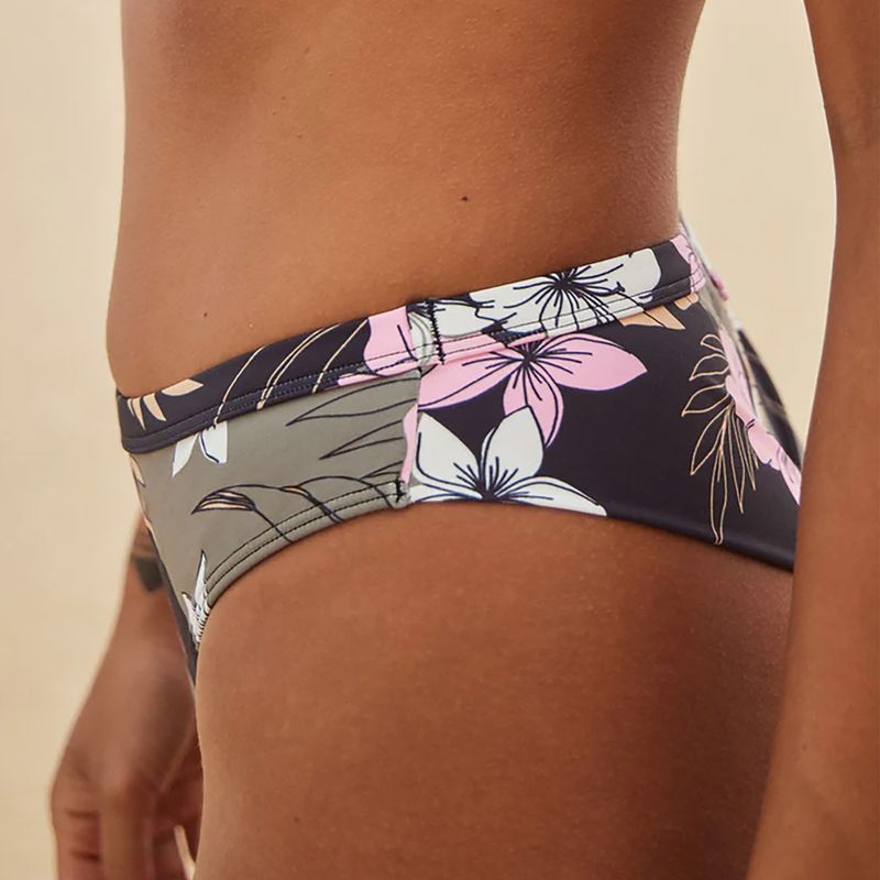Partea de jos a costumului de baie ROXY Pro The Snap Turn Cheeky anthracite classic pro surf