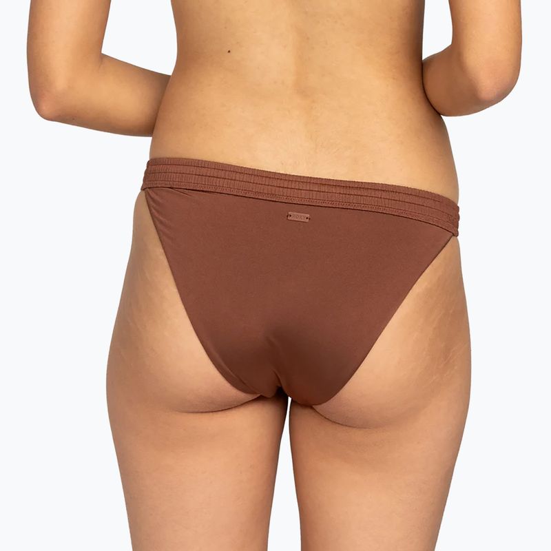 Partea de jos a costumului de baie ROXY Silky Island Bikini root beer 4