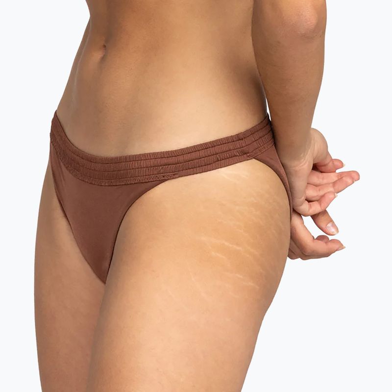 Partea de jos a costumului de baie ROXY Silky Island Bikini root beer 5