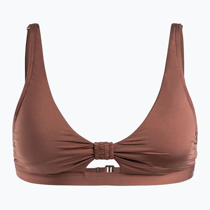 Partea de sus a costumului de baie ROXY Silky Island root beer