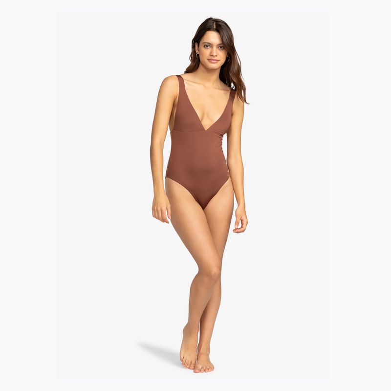 Costum de baie dint-o piesă pentru femei ROXY Silky Island root beer