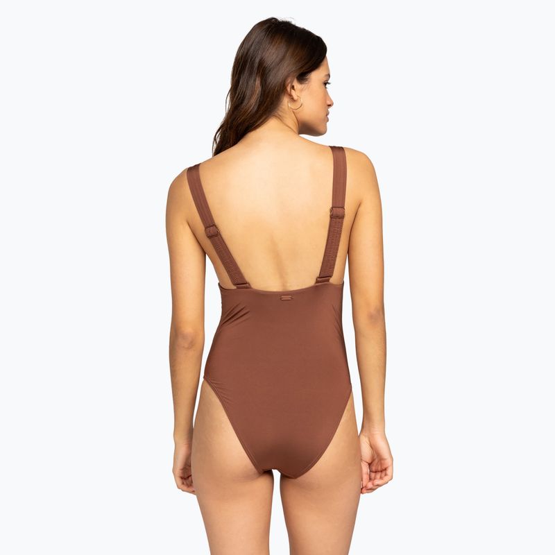 Costum de baie dint-o piesă pentru femei ROXY Silky Island root beer