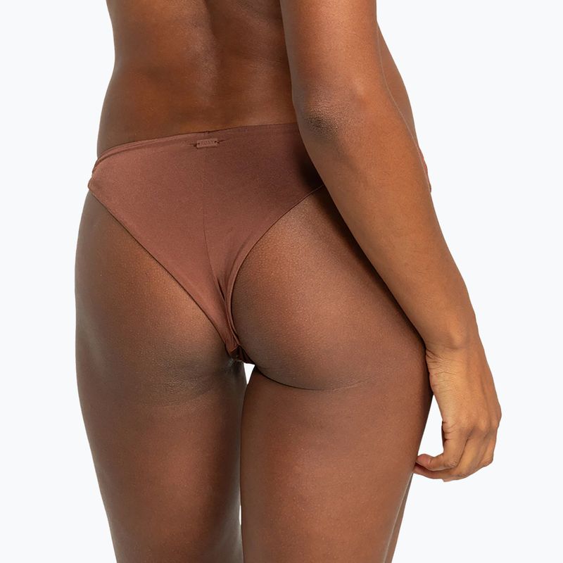 Partea de jos a costumului de baie ROXY Silky Island Cheeky root beer 5