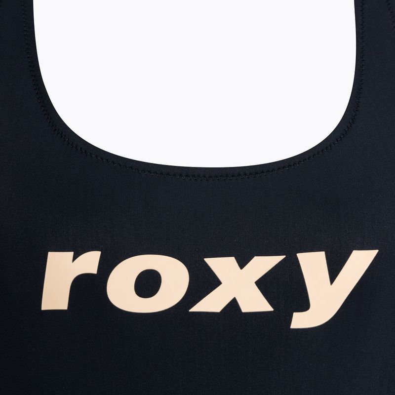 Costum de baie dint-o piesă pentru femei ROXY Active Cross anthracite 3