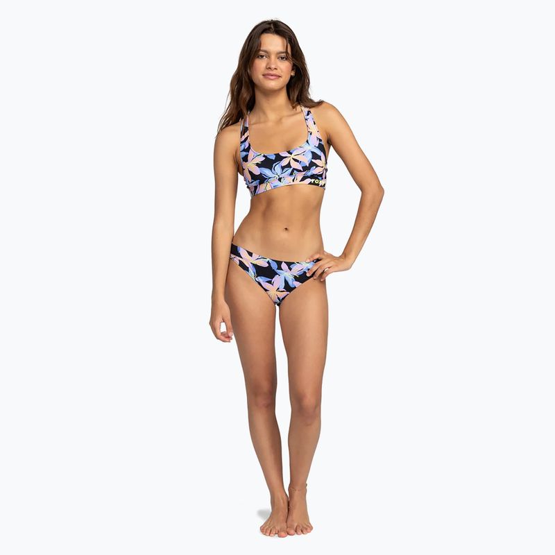 Partea de jos a costumului de baie ROXY Active Bikini anthracite kiss