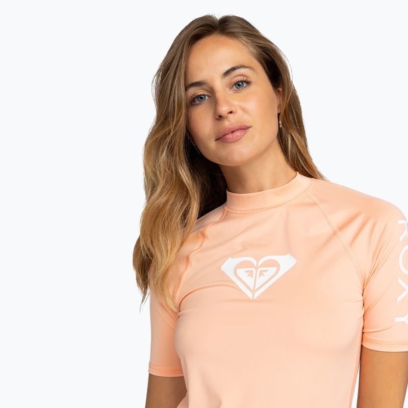 Tricou de înot pentru femei  ROXY Whole Hearted salmon 5