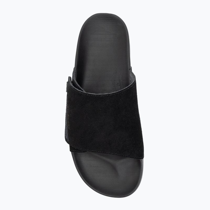 Papuci pentru bărbați Quiksilver Rivi Suede black 1 5