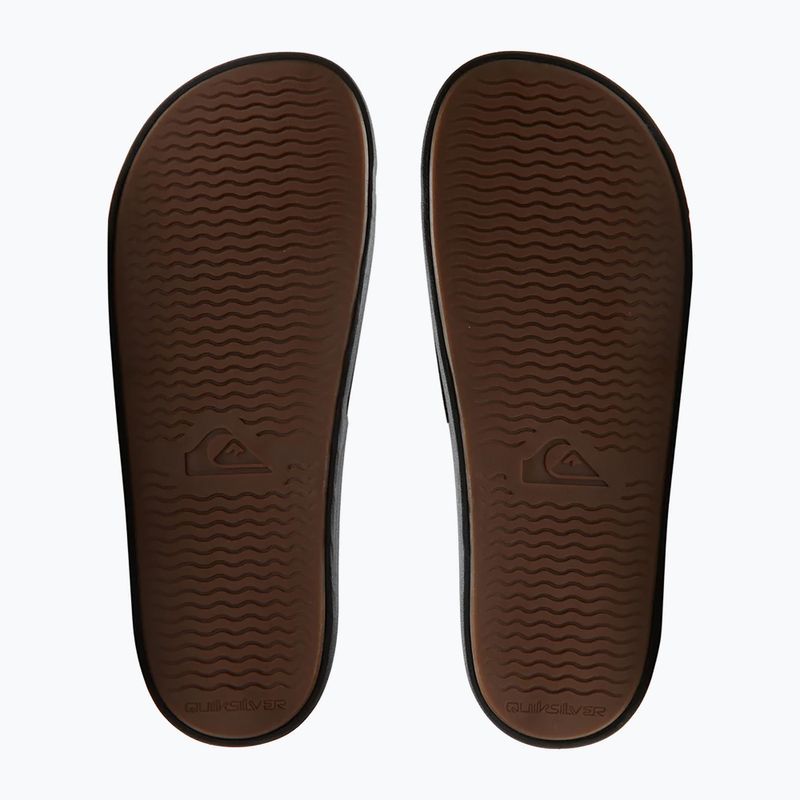 Quiksilver bărbați Quiksilver Rivi Wordmark Slide II negru 2 flip-flops 11