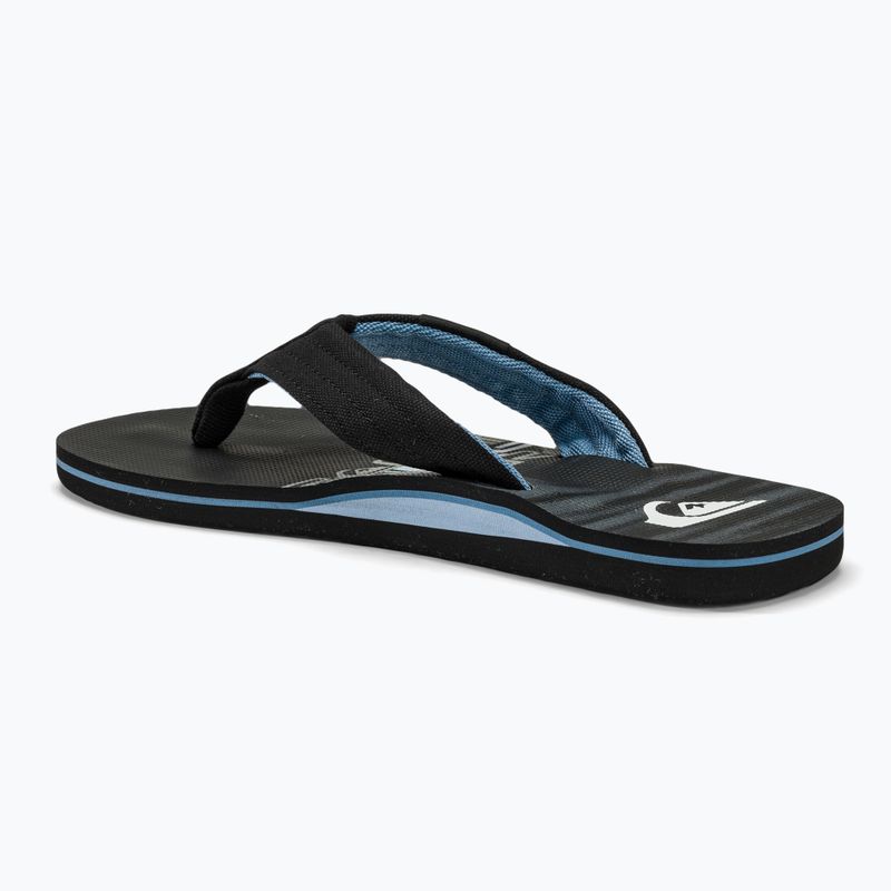 Papuci pentru bărbați Quiksilver Molokai Layback II black3 3