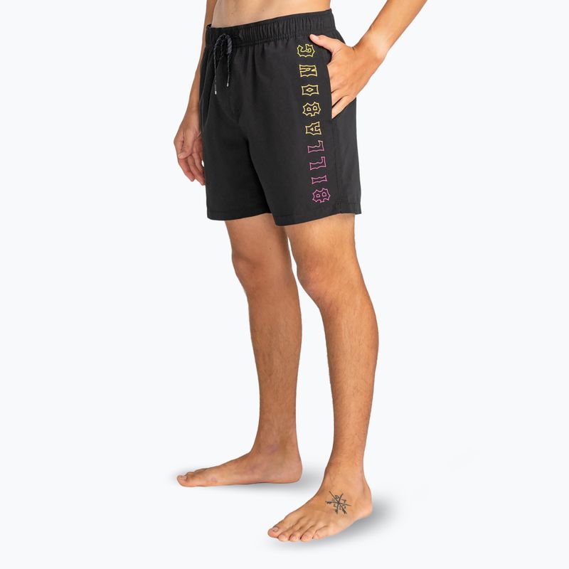 Pantaloni scurți de baie pentru bărbați Billabong All Day Heritage Layback 16" black 6
