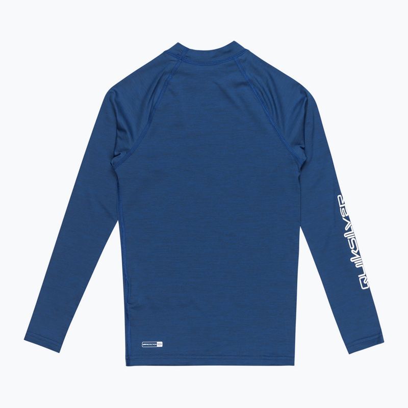 Longsleeve de înot pentru copii Quiksilver Everyday UPF50 monaco blue heather 2