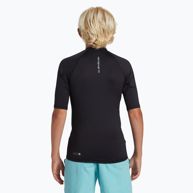 Tricou de înot pentru copii Quiksilver Everyday UPF50 black 2