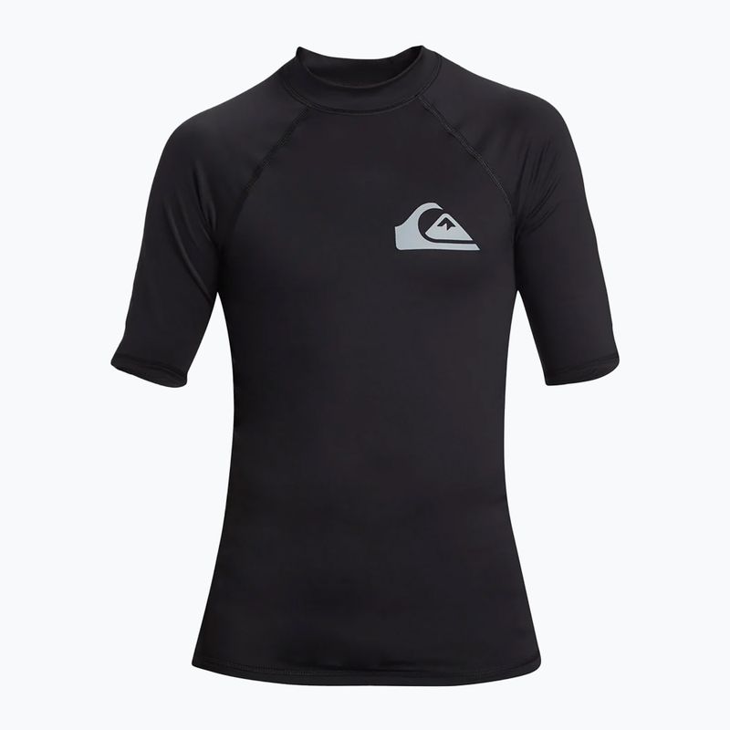 Tricou de înot pentru copii Quiksilver Everyday UPF50 black 4
