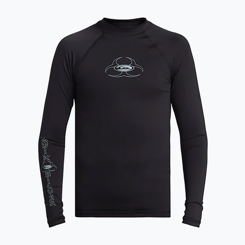 Quiksilver Saturn UPF50 negru negru junior de înot cu mânecă lungă 5