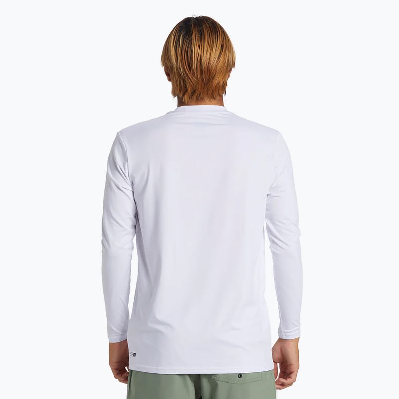 Longsleeve de înot pentru bărbați Quiksilver Everyday Surf Tee white 3