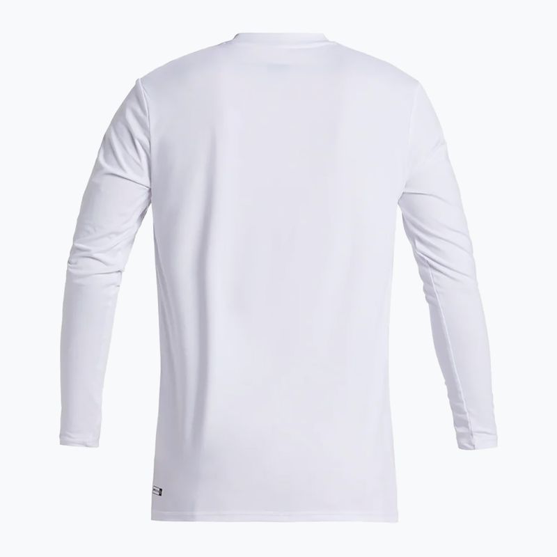 Longsleeve de înot pentru bărbați Quiksilver Everyday Surf Tee white 6