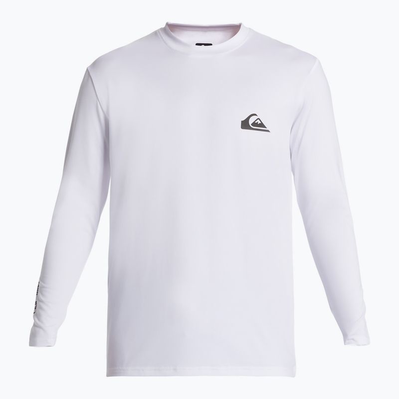 Quiksilver bărbați Everyday Surf Tee alb/alb cu mânecă lungă