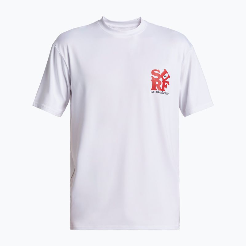 Tricou de înot pentru bărbați Quiksilver Everyday Surf Tee white/black