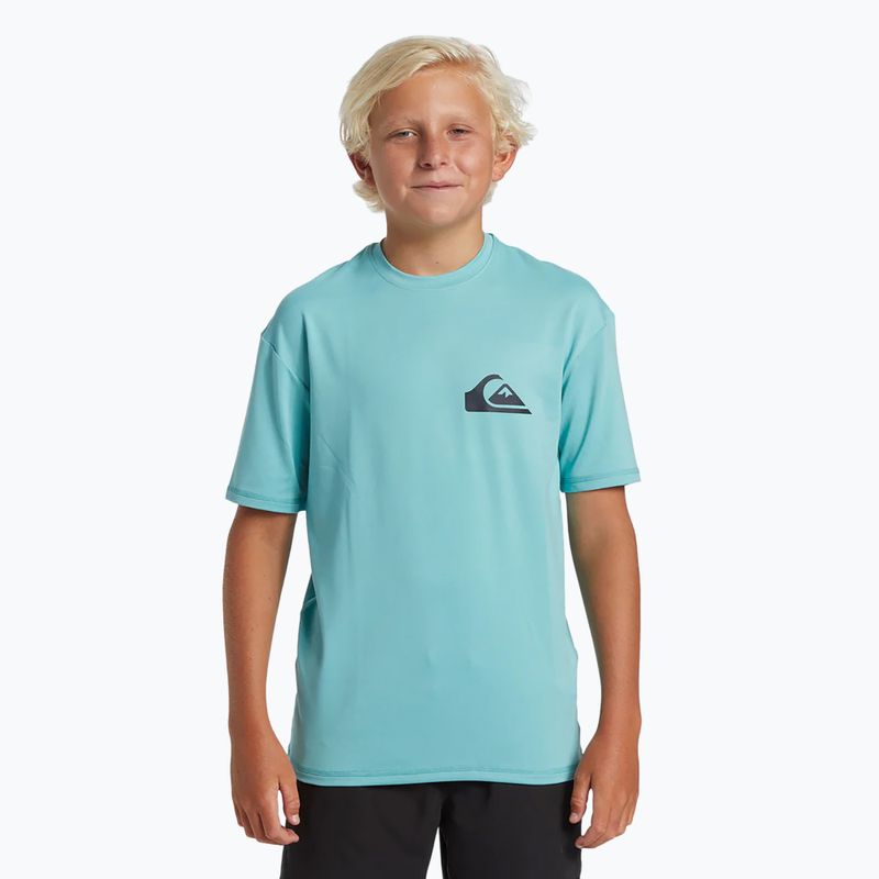 Tricou de înot pentru copii Quiksilver Everyday Surf Tee marine blue