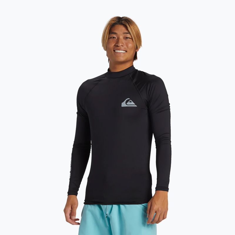 Longsleeve de înot pentru bărbați Quiksilver Everyday UPF50 black 3