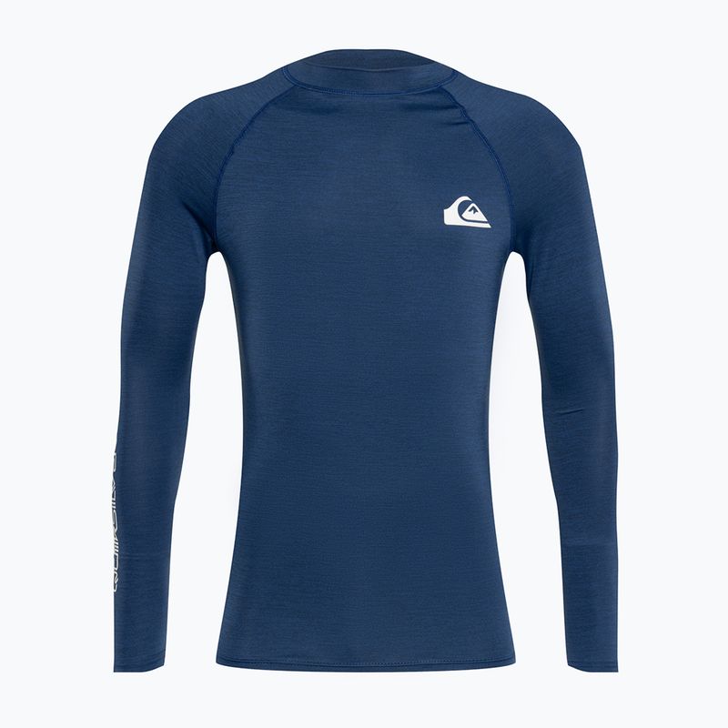 Longsleeve de înot pentru bărbați Quiksilver Everyday UPF50 monaco blue heather