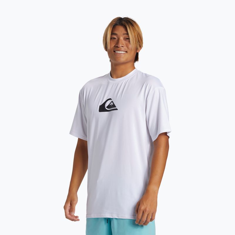 Tricou de înot pentru bărbați Quiksilver Everyday Surf Tee white 3