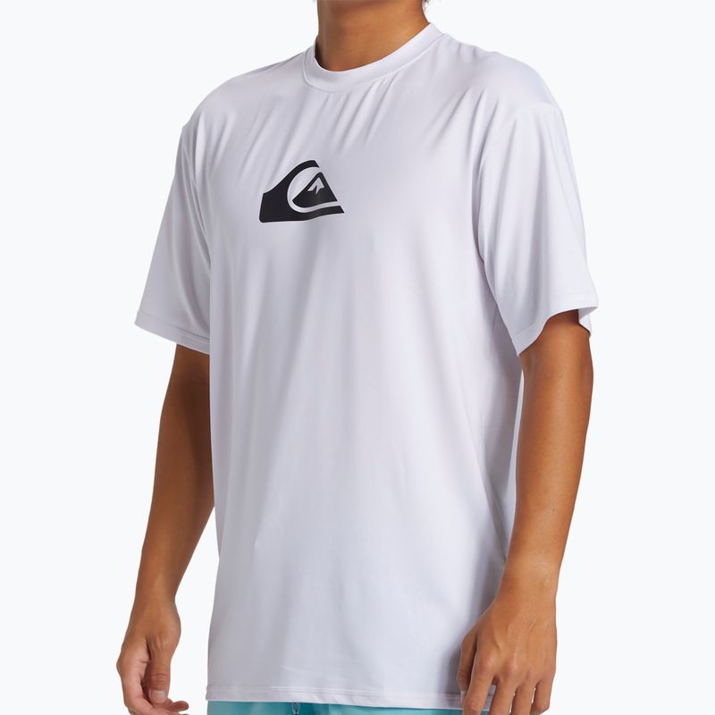 Tricou de înot pentru bărbați Quiksilver Everyday Surf Tee white 4