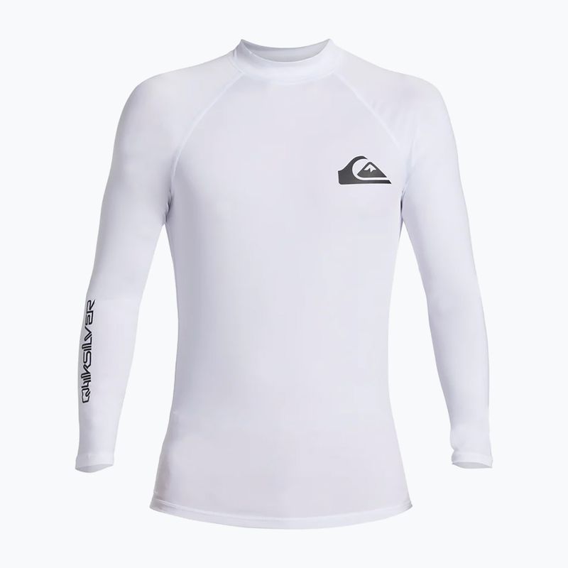 Longsleeve de înot pentru bărbați Quiksilver Everyday UPF50 white 5