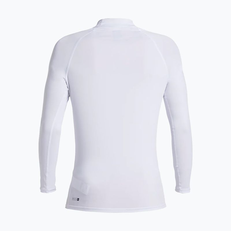 Longsleeve de înot pentru bărbați Quiksilver Everyday UPF50 white 6