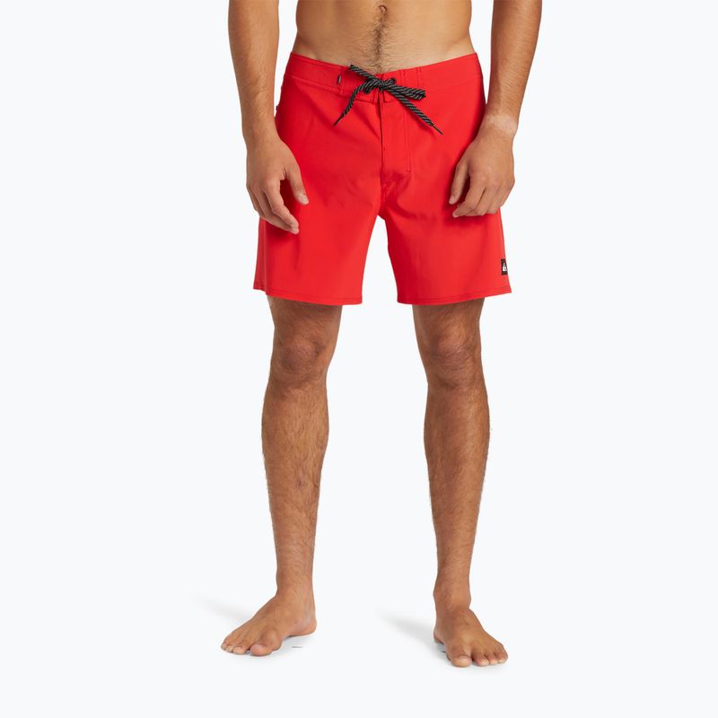 Șort de baie pentru bărbați  Quiksilver Surfsilk Kaimana 16 high risk red