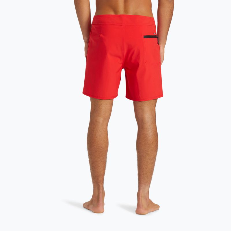 Șort de baie pentru bărbați  Quiksilver Surfsilk Kaimana 16 high risk red