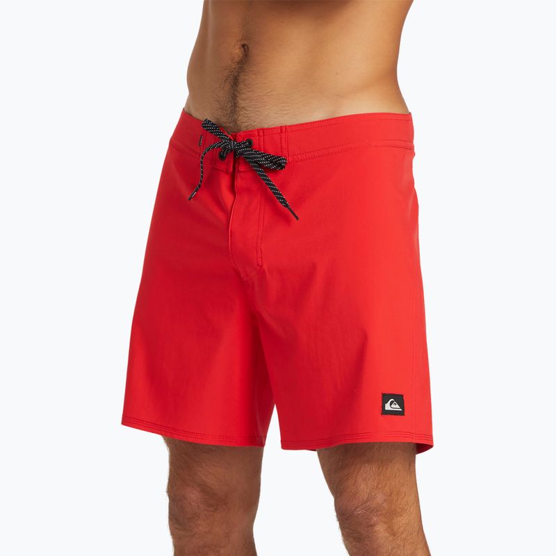 Șort de baie pentru bărbați  Quiksilver Surfsilk Kaimana 16 high risk red