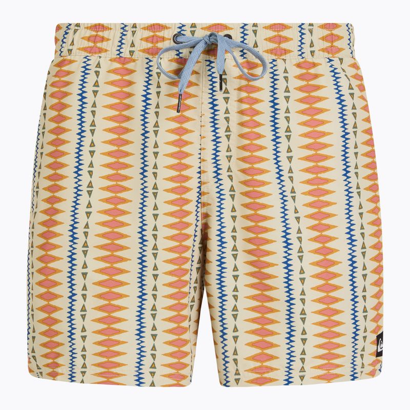 Șort de baie pentru bărbați  Quiksilver Remade Mix Volley 16 oyster white