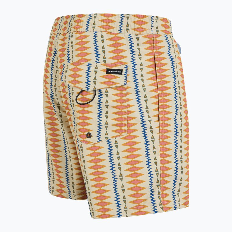 Șort de baie pentru bărbați  Quiksilver Remade Mix Volley 16 oyster white 3