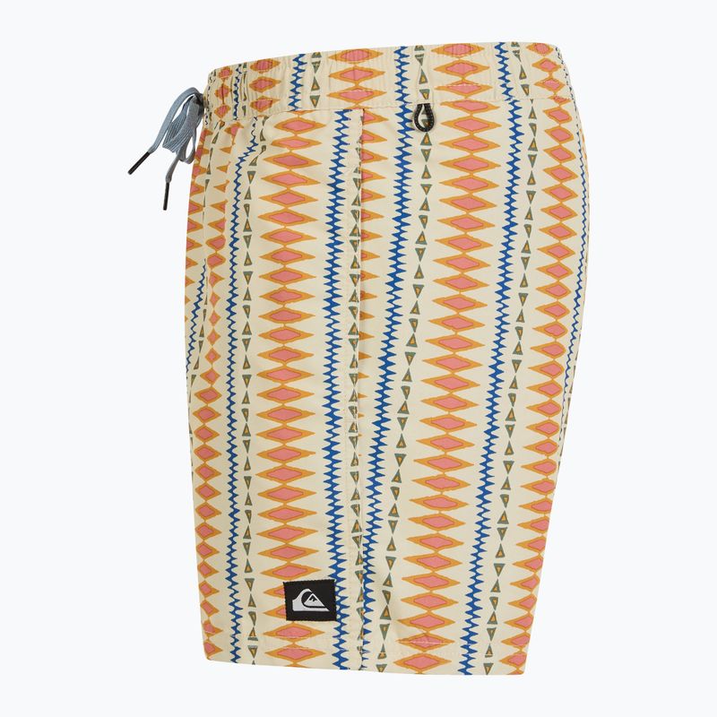 Șort de baie pentru bărbați  Quiksilver Remade Mix Volley 16 oyster white 4