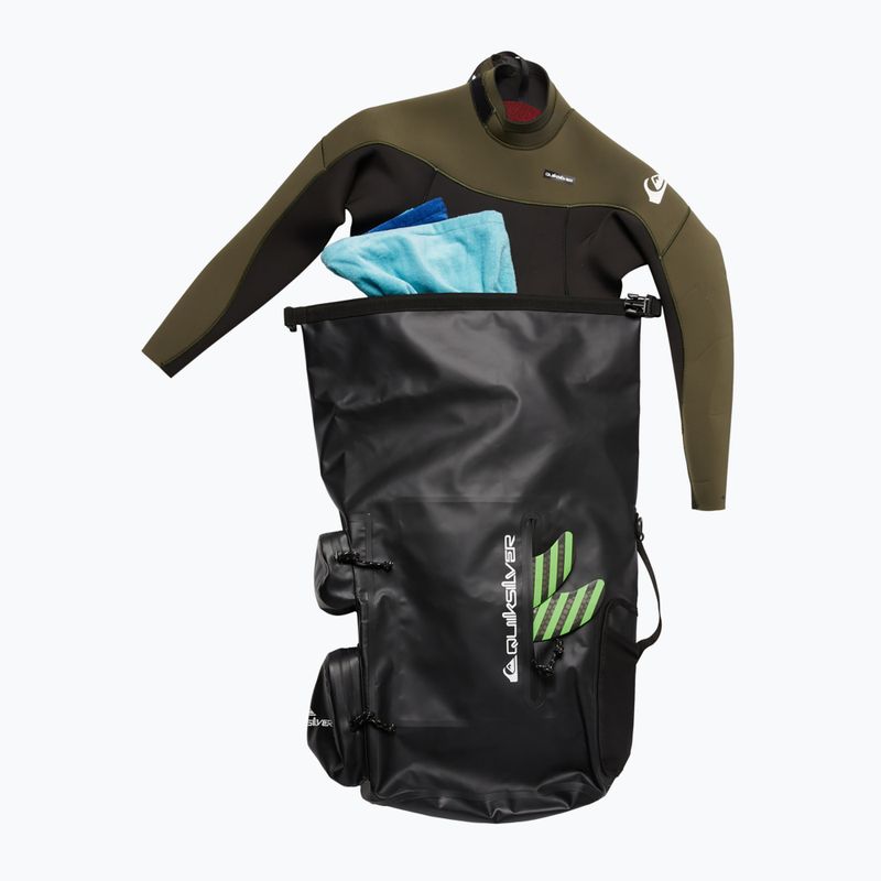 Rucsac impermeabil Quiksilver Evening Sesh 35 l black/black 6