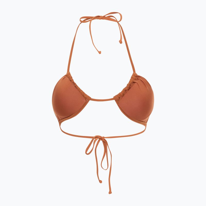 Partea de sus a costumului de baie Billabong Sol Searcher Multi Tri golden brown 2