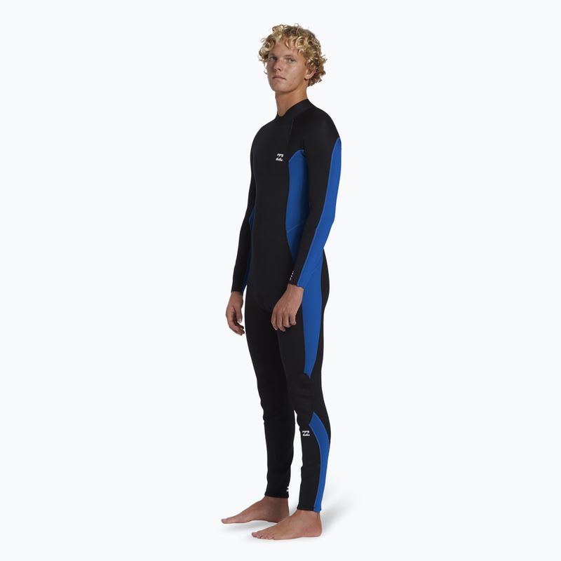 Combinezon de înot pentru bărbați Billabong 3/2 Foil BZ FL mid blue 2
