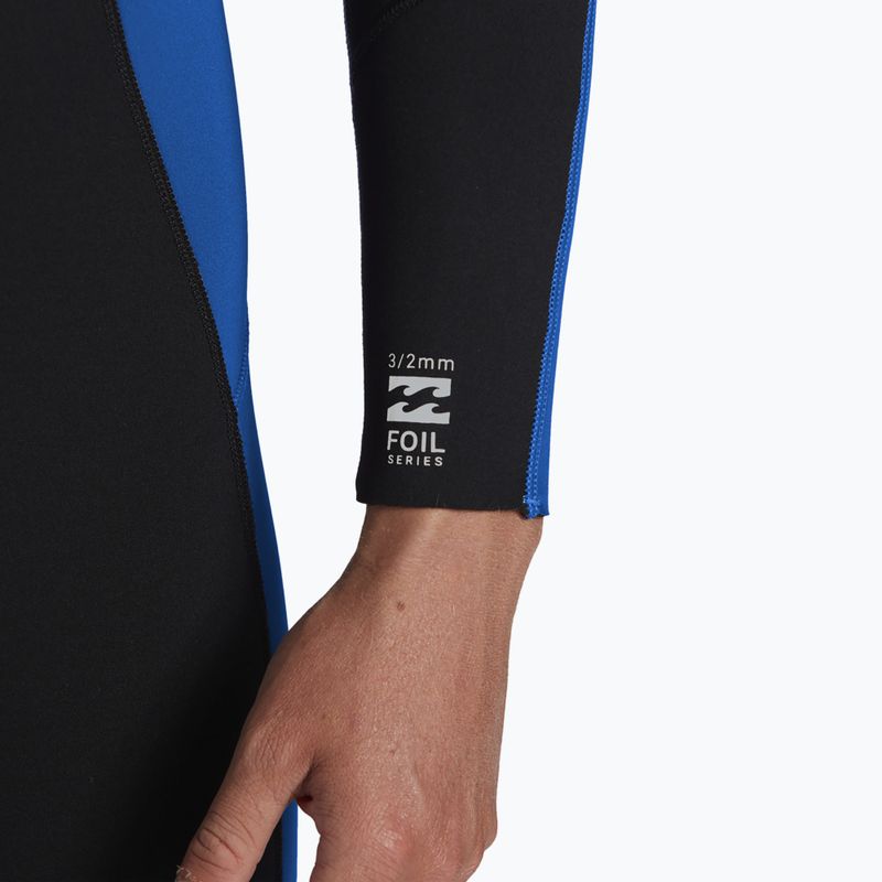 Combinezon de înot pentru bărbați Billabong 3/2 Foil BZ FL mid blue 5