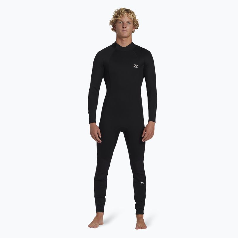 Combinezon de înot pentru bărbați Billabong 3/2 Foil BZ FL black