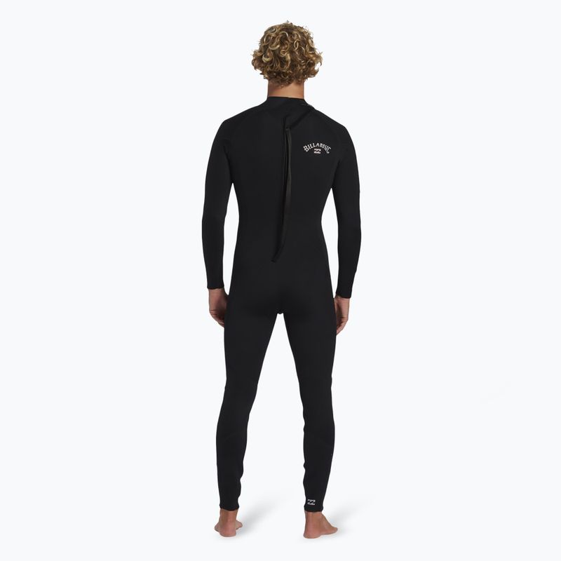 Combinezon de înot pentru bărbați Billabong 3/2 Foil BZ FL black 3