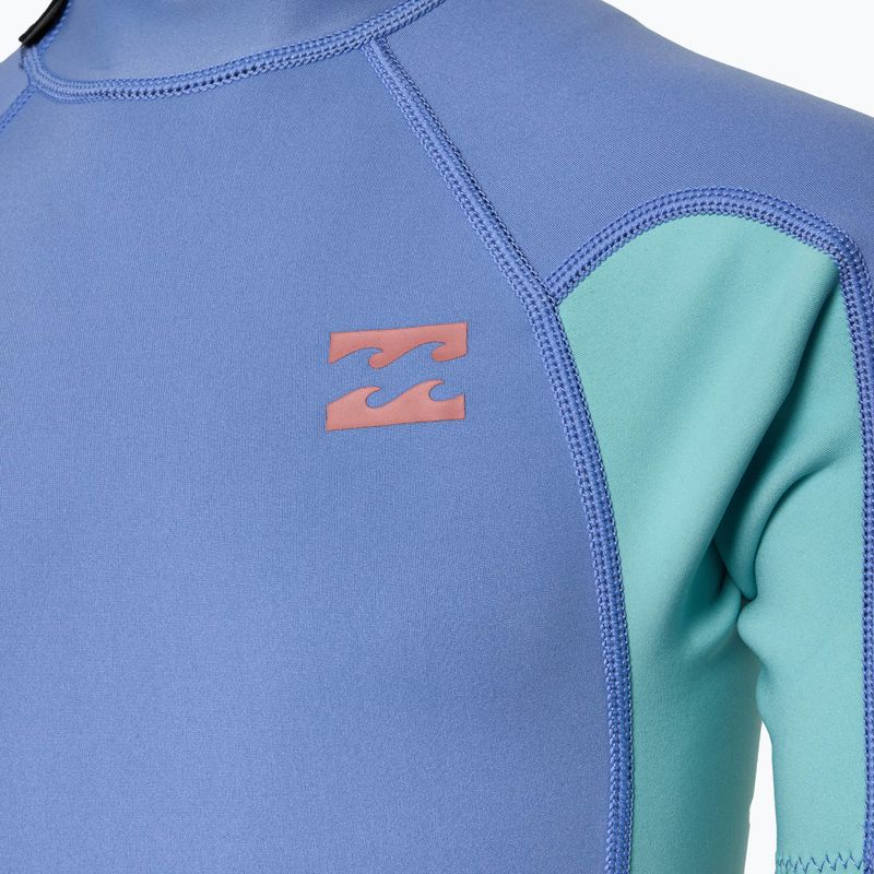 Combinezon de înot pentru copii Billabong 2 mm Foil BZ Spring cosmic blue 4