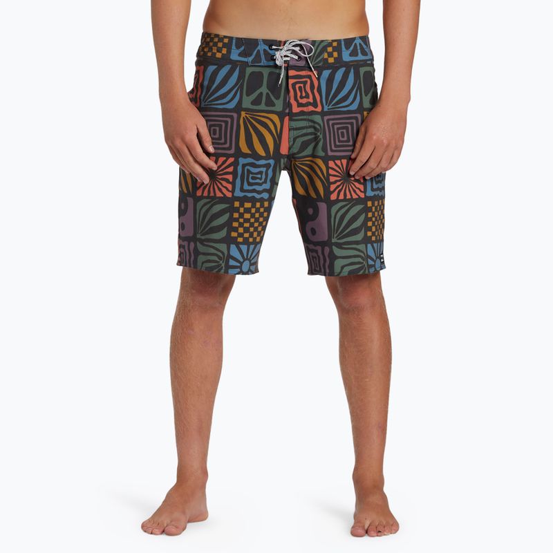 Pantaloni scurți de baie Billabong Good Times Pro pentru bărbați multicolor 3